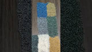 Plastic granules samples - Golden Maker Recycling Company