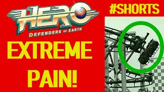 Flamingo Land Hero POV: PAINFUL Coaster! | #Shorts