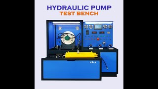 Hydraulic pump, cylinder, valve, motor test bench-HP A