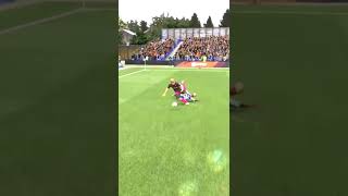 Awful tackle 😂 Fifa 22 career mode