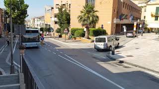 Sfilata mezzi SAT Vasto ( Irisbus 491.10 Cityclass  - BMB M220 NU - Irisbus Daily )