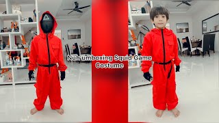 Nuh Furqan Unbox Squid Game costume for kids