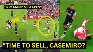 United fans were VERY ANGRY with Casemiro after made too Many mistakes vs Liverpool | Man Utd News