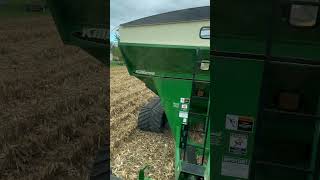 Start of corn harvest #harvest #combine #tractor #farmequipment #shorts #fyp #corn #johndeere