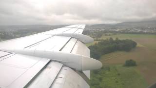 SWISS Air Landing in Zürich