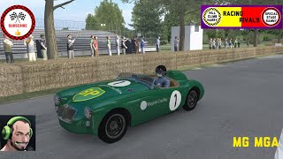 Assetto Corsa 7/24 - MG MGA - BCRC HISTORICS at Goodwood Hill Climb