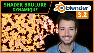 PAPIER QUI BRULE SHADER DYNAMIQUE PROCEDURAL | Blender 3.2 [TUTO FR]