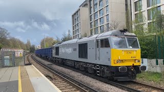 DC Rail Class 60 Passing West Brompton Working 6Z71 to Willesden DC Rail Sidings