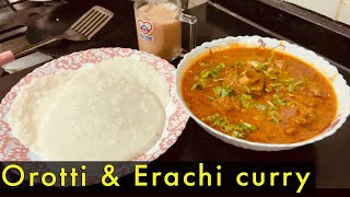 Orotti and Erachi Curry | Eid Special Recipe | Mutton Curry