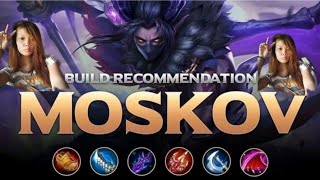 TOP 1 DAVAO MOSCOV/ HOW TO PLAY MOSCOV/ BEST BUILD MOSCOV