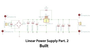 Linear Power Supply Design & Built Part.2