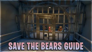 SAVE THE BEARS SECRET CHALLENGE Free 15k XP Guide - Fortnite