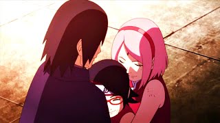 Sasuke Sakura Sarada as a family funny moments #1 サスケ サクラ サラダ 家族として おかしな瞬間 編集 #1