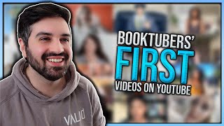 I Watched 50+ BookTubers' First Videos 🎥😍