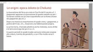 Lezione Teorica Kobukan "La Spada Giapponese" Parte 3