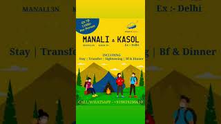 Manali & Kasol. #manali #kasol #manalitrip #kasoldiaries #mountains #snowfall