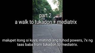 A Walk to Tukadon + Mediatrix Shirine with my 73yrs old Mother part 2.