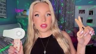 ASMR Wooden Hair Salon💇🏼‍♀️🪵with layered sounds✨