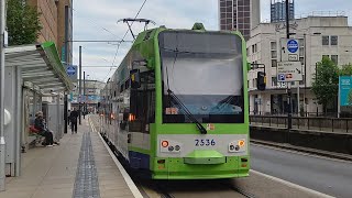 A short journey on the Croydon Tramlink | Wandle Park ➡ West Croydon | 2536 - CR4000 |