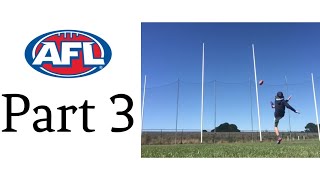 AFL goal kicking challenge part 3