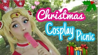 ♡ Sailor Moon attends Christmas Cosplay Picnic || mini vlog