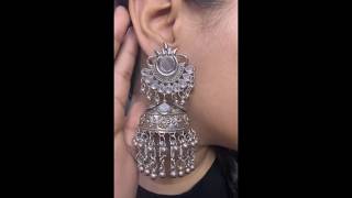 Prettiest jhumka under 150/- #song #bollywood #newsong #trending #makeup #trendingshorts#jhumka