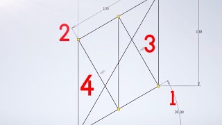 How to construct an Isometric Circle for lost students.