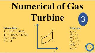 Numerical of Gas Turbine - Numerical 3