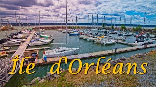 ÎLE D'ORLÉANS | HIDDEN BEAUTY in Saint Lawrence River | Short ROAD TRIP in QUÉBEC