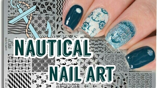 Nautical Nails | Easy Stamping Nail Art Tutorial