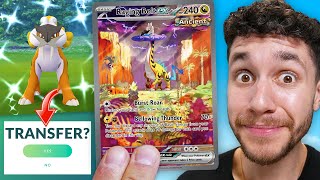 Every Pokémon Card I Pull I TRANSFER in Pokémon GO (Temporal Forces)