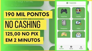 🟢(SURREAL) Como GANHAR 190 MIL PONTOS no CASHING EM 1 DIA - Como burlar o cashing novo método 2023