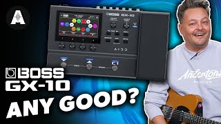 New Compact Guitar Multi FX From Boss!? - Boss GX-10