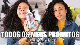 TOUR POR TODOS OS PRODUTOS QUE EU USO NO MEU CABELO | Ludmila Reis