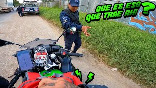 Polis de Oaxaca revisan todas mis pertenencias | Capítulo 4 Oaxaca Motovlog