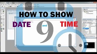 How to show Date and Time in Visual basic 6.0