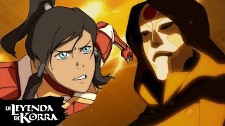 Korra vs. Amon en el torneo Pro-Bending 🔥 | Escena completa | La leyenda de Korra