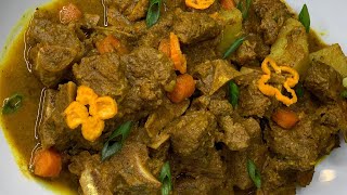 HOW TO MAKE CURRIED GOAT IN THE OVEN