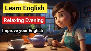 Relaxing Evening 💃| English listening skills | Listen and practice | Improve your English.