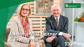 Johanna Mikl-Leitner und Erwin Pröll