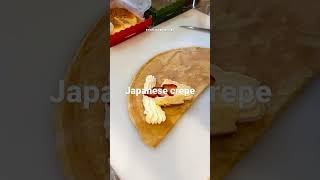 #shorts Oddly satisfying Japanese crepe | KT Food Review