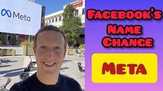 Mark Zuckerberg announced Facebook's new Name | Mata