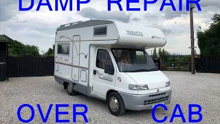 MOTORHOME Damp Over Cab Repair