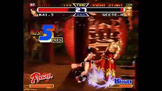 Real Bout Fatal Fury Special PS2 version [PS4] 1cc Gameplay Sample