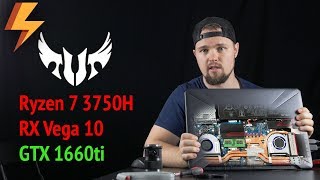 Вот почему ASUS TUF FX705 стоит меньше 100к руб. (Ryzen + Vega + GeForce 1660Ti)