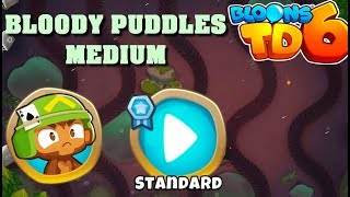 BTD6 - Bloody Puddles - Standard - medium (no powers)