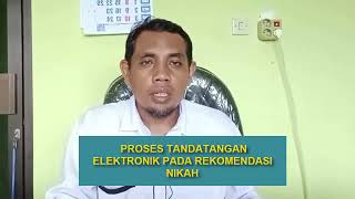 Tandatangan Elektronik (tte) Pada Surat Rekomendasi Nikah Simkah4