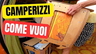 Come camperizzare un veicolo con il sistema S-Moove