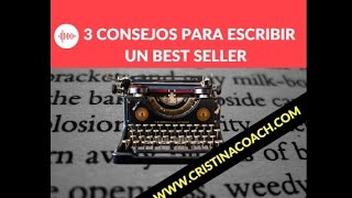 3 Consejos para escribir un Libro , publicarlo y ganar dinero en Amazon  2018