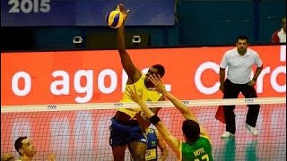 Top 10 Volleyball Attacks by Isac Santos #HD